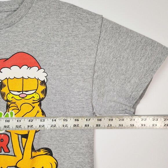 Garfield Shirt Unisex M Christmas Holiday Event Piece Festive Stocking Stuffer - Picture 9 of 10